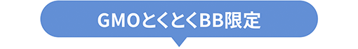 GMOとくとくBB限定